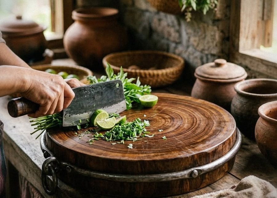 Vũ Huê nhận cung cấp gia vị định kỳ cho bếp ăn trường học và công ty