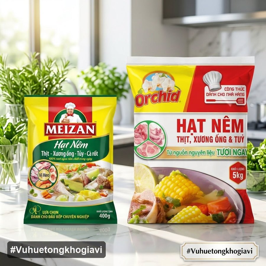 HẠT NÊM – BỘT NGỌT