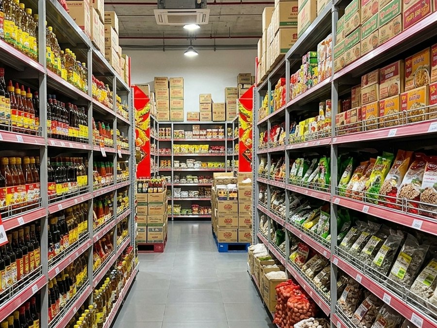 Bên trong Tổng kho gia vị Vũ Huê