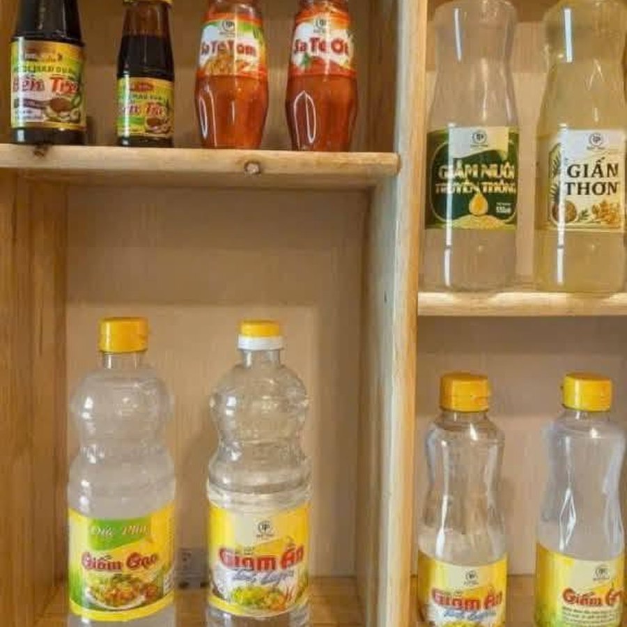 Giấm gạo, giấm táo, dầu hào – đủ loại