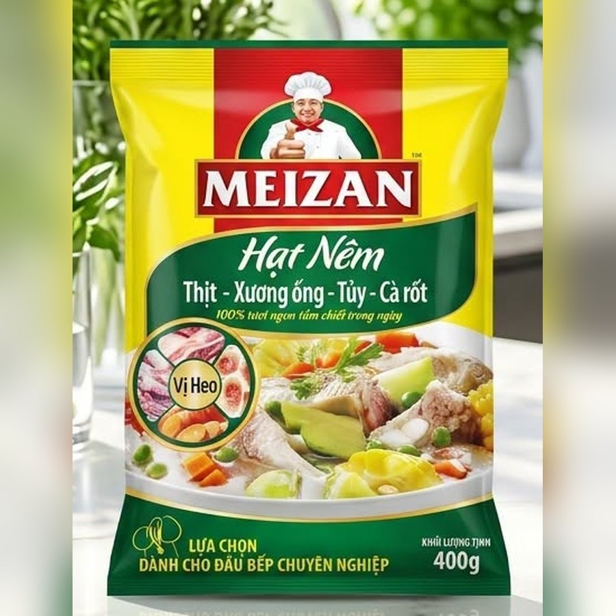 Hạt nêm Meizan thịt – xương ống – tủy 400g