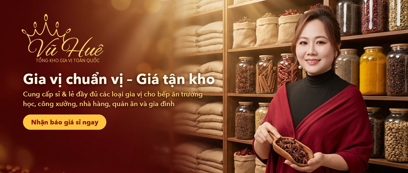 Gia vị chuẩn vị – Giá tận kho