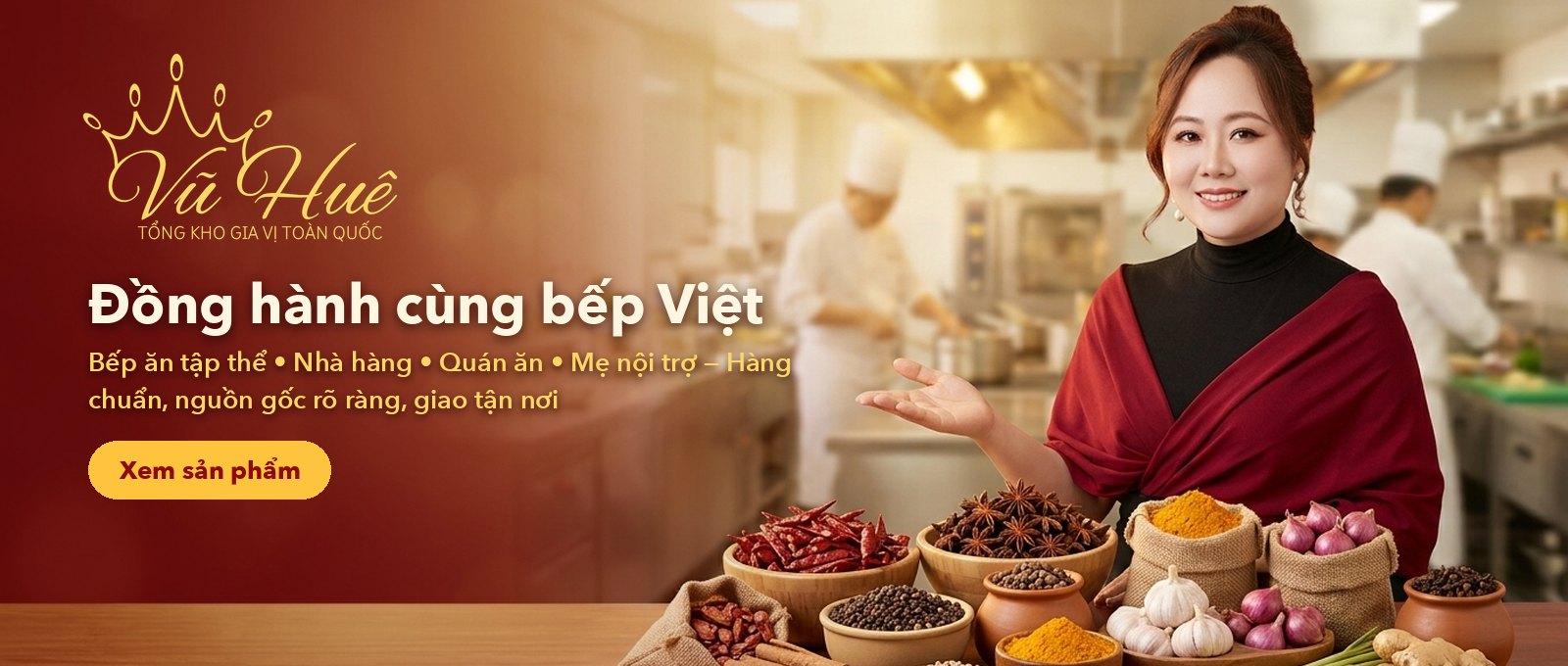 Đồng hành cùng bếp Việt