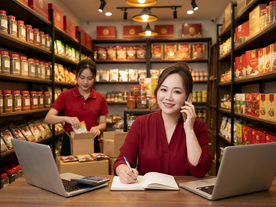 Vũ Huê tiếp ứng hàng hóa gia vị hỏa tốc tại nội thành Hà Nội